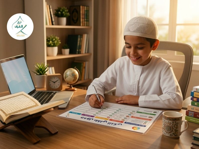 تلقي القرآن - طفلك يعاني من صعوبة قراءة المصحف وتأتأة التلاوة؟ كيف تؤسسه صح بحصة تفاعلية من المنزل؟ صعوبة قراءة المصحف وتأتأة التلاوة